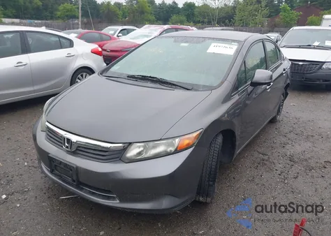2012 Honda Civic Lx from USA, damaged, VIN 2HGFB2F55CH558222